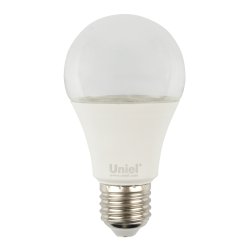 LED-A60-10W-SPFR-E27-CL PLP01WH Лампа светодиодная для растений. Форма A. прозрачная колба. Картон. ТМ Uniel