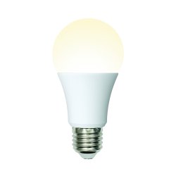 LED-A60-10W-WW-E27-FR-MB PLM11WH Лампа светодиодная. Форма А. матовая. Серия Multibright. Теплый белый свет 3000K. 100-50-10. Картон. ТМ Uniel.