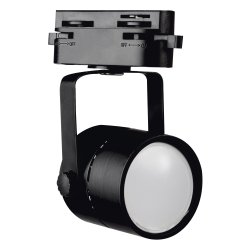 UBL-Q321 GU10 BLACK Светильник-прожектор трековый. Под лампу GU10. Корпус черный. ТМ Volpe