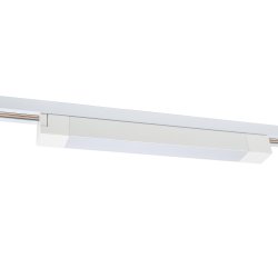 ULB-Q281 20W-4000K WHITE Светильник-прожектор светодиодный трековый. Линейный. 1600 Лм. Белый свет 4000К. Корпус белый. ТМ Volpe