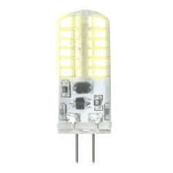 LED-JC-12-3W-3000K-G4-CL SIZ05TR Лампа светодиодная с силиконовым покрытием. Теплый белый свет 3000К. Картон. ТМ Uniel