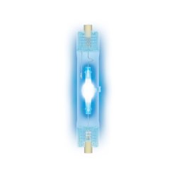 MH-DE-70-BLUE-R7s Лампа металлогалогенная линейная. Цвет синий. Картонная упаковка