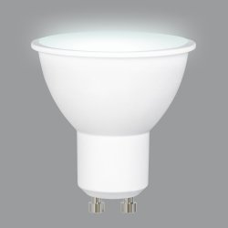 LED-JCDR-10W-NW-GU10-NR Лампа светодиодная. Форма JCDR. матовая. Серия Norma. Белый свет 4000K. Картон. ТМ Volpe