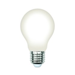 LED-A60-9W-4000K-E27-FR-SLF Лампа светодиодная. Форма A. матовая. Белый свет 4000K. ТМ Volpe