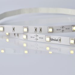 ULS-M22-5050-30LED-m-10mm-IP20-DC12V-7.2W-m-5M-4000K PROFI Гибкая светодиодная лента на самоклеящейся основе. Катушка 5м. в герметичной упаковке. Белый свет4000К. ТМ Uniel.