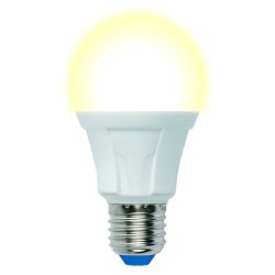 LED-A60 16W-3000K-E27-FR PLP01WH Лампа светодиодная. Форма А. матовая. Серия Яркая. Теплый белый свет 3000K. Картон. ТМ Uniel.