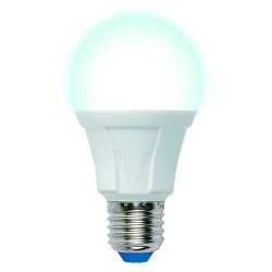 LED-A60 16W-4000K-E27-FR PLP01WH Лампа светодиодная. Форма А. матовая. Серия Яркая. Белый свет 4000K. Картон. ТМ Uniel.