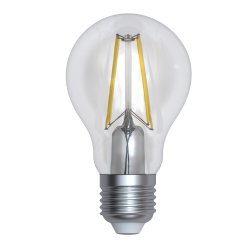 LED-A60-12W-3000K-E27-CL-DIM GLA01TR Лампа светодиодная диммируемая. Форма А. прозрачная. Серия Air. Теплый белый свет 3000K. Картон. ТМ Uniel.