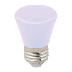 LED-D45-1W-RGB-E27-FR-С BELL Лампа декоративная светодиодная. Форма Колокольчик. матовая. Цвет RGB. Картон. ТМ Volpe.