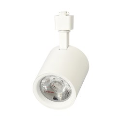 ULB-Q275 30W-4000К WHITE  Светильник-прожектор светодиодный трековый. 3000 Лм. Белый свет 4000К. Корпус белый. ТМ Volpe.