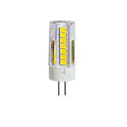 LED-JC-220-5W-3000K-G4-CL GLZ09TR Лампа светодиодная. прозрачная. Теплый белый свет 3000К. Картон. ТМ Uniel.