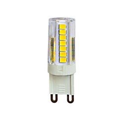 LED-JCD-5W-3000K-G9-CL GLZ09TR Лампа светодиодная. прозрачная. Теплый белый свет 3000К. Картон. ТМ Uniel.